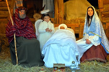 QUERCETA - La Natività del presepe vivente QUERCETA - La Natività del presepe vivente