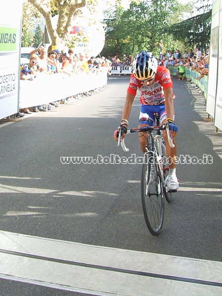 GIRO DELLA LUNIGIANA 2008 - Manuel Bongiorno, del team Toscana, vince a Fosdinovo
