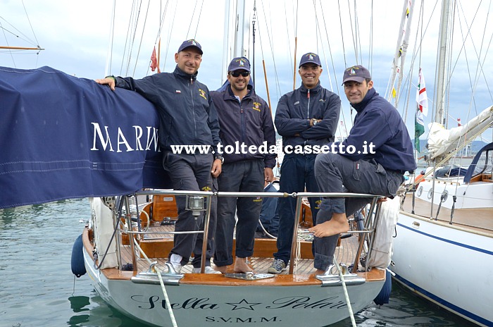 LA SPEZIA (Festa della Marineria 2013) - Equipaggio a bordo della Stella Polare, veliero della Marina Militare Italiana