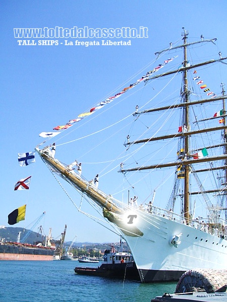 TALL SHIPS - La fregata Libertad, nave scuola della Marina Militare Argentina