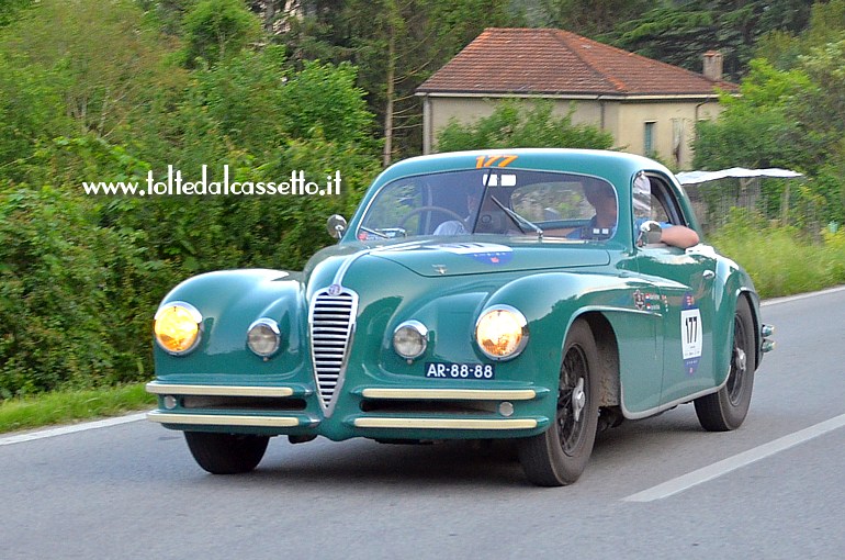 MILLE MIGLIA 2018 - Alfa Romeo 6 C 2500 SS Coup Touring del 1949 (num. 177)