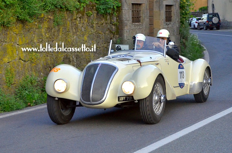 MILLE MIGLIA 2018 - Fiat 1500 Sport del 1937 (num. 118)
