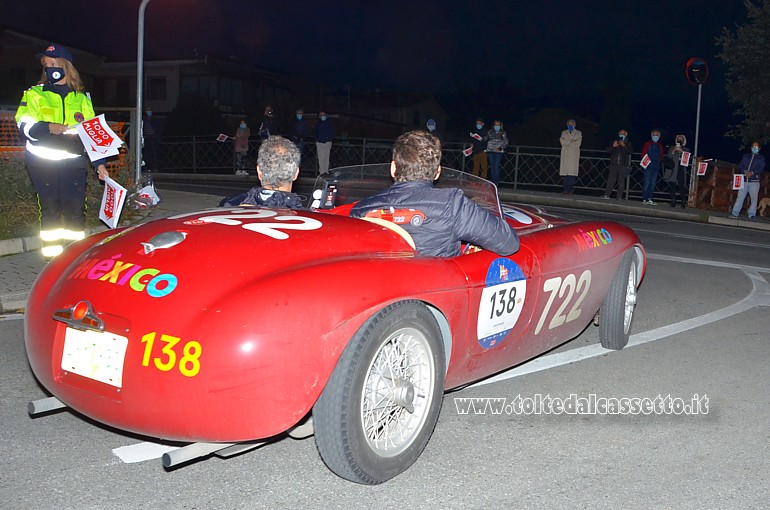 MILLE MIGLIA 2020 - Ferrari 166 Inter Spider Corsa Ansaloni anno 1948 (Equipaggio: Ricardo Alfonso Vega Castro e Jos Antonio Vega Castro - Numero di gara: 138)