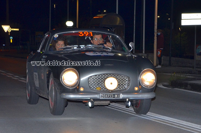 MILLE MIGLIA 2020 - Lancia Appia GTZ anno 1957 (Equipaggio: Francesco Saleri e Giovanna Ruffini - Numero di gara: 391)