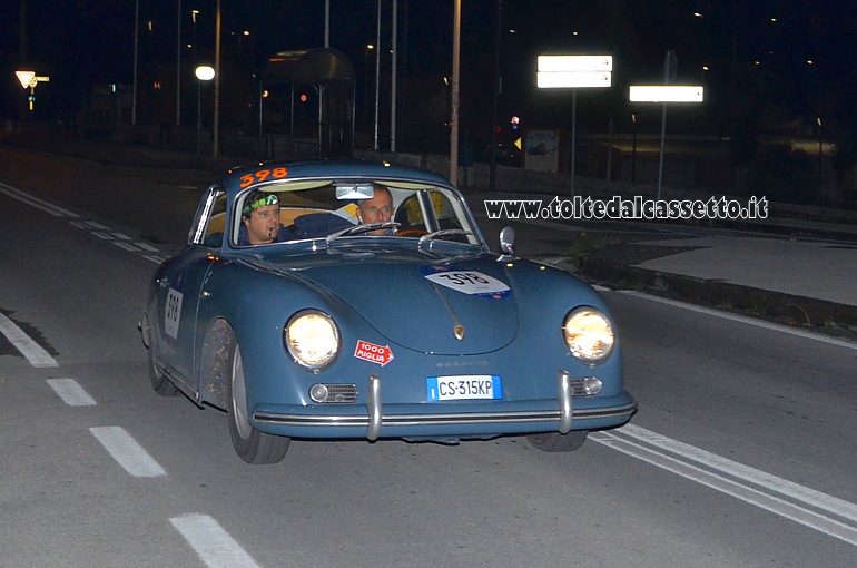 MILLE MIGLIA 2020 - Porsche 356 a 1600 anno 1957 (Equipaggio: Luciano Linossi e Massimiliano Mora - Numero di gara: 398)