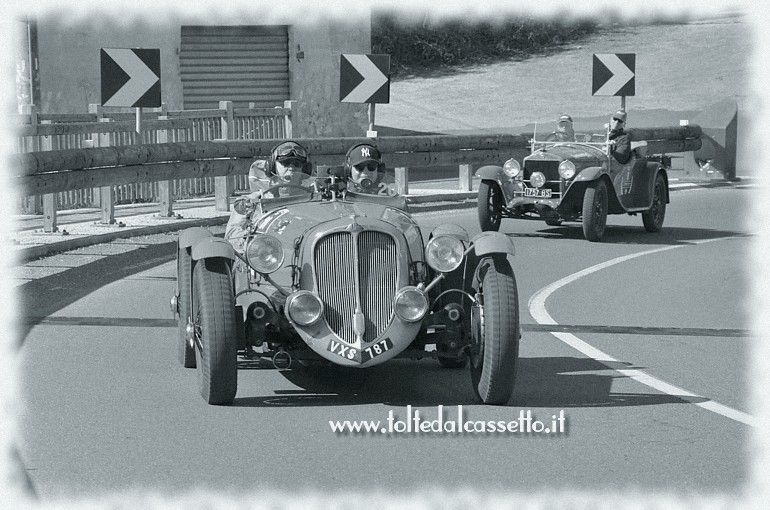 GRAN PREMIO TERRE DI CANOSSA 2018 (Aulla) - Delahaye 135 S anno 1937 dei francesi Tourneur e Fiat (numero di gara 20)