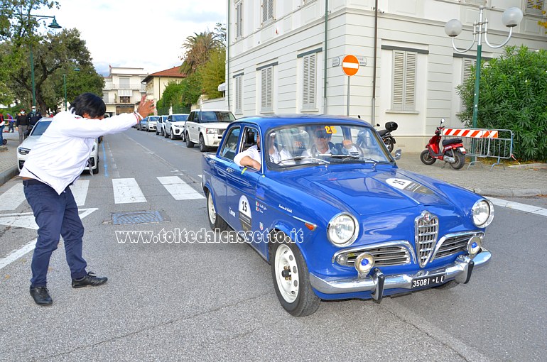 GRAN PREMIO TERRE DI CANOSSA 2020 - Alfa Romeo Giulietta TI anno 1960 (Equipaggio: Dall'Oglio G. e Coco C. - Team: Scuderia del Portello - Numero di gara: 25)