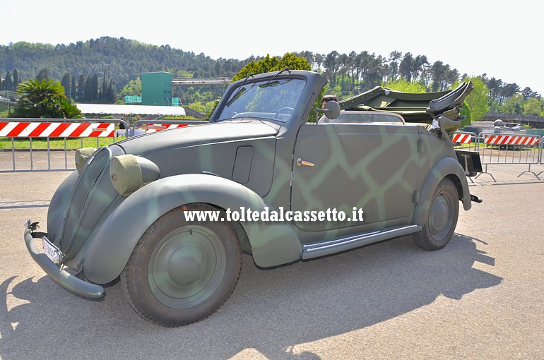 COLONNA DELLA LIBERTA' (La Spezia - Aprile 2018) - Autovettura FIAT 508 C Cabriolet del 1937 con targa del Regio Esercito