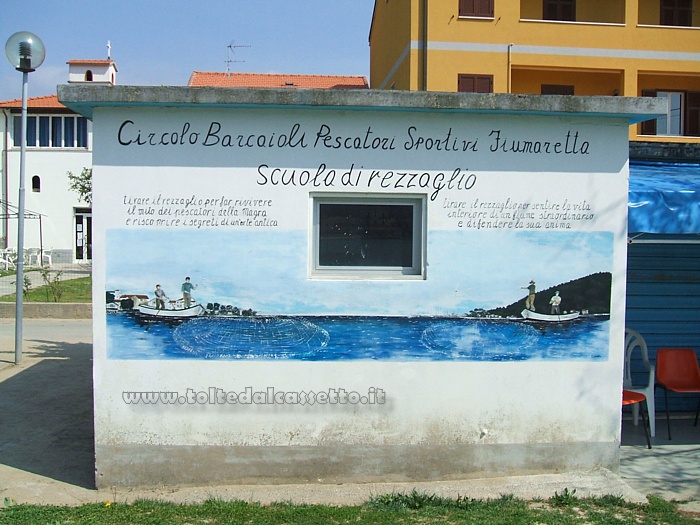 FIUMARETTA - La scuola di rezzaglio del "Circolo Barcaioli Pescatori Sportivi"