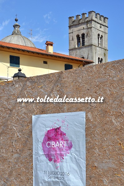 CIBART 2016 (Seravezza) - Manifesto pubblicitario con logo dell'evento