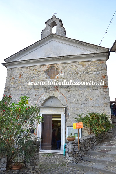 VEZZANO LIGURE (Giornata FAI del 14-10-2023) - L'Oratorio sconsacrato di San Michele