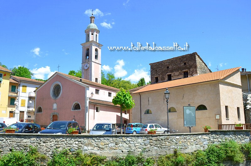 CASALE di PIGNONE - La chiesa parrocchiale e l'Oratorio di Nostra Signora della Neve