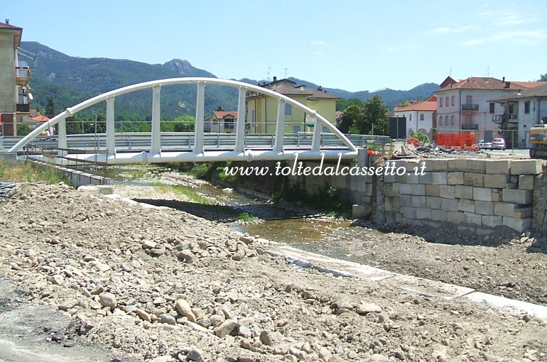 BORGHETTO VARA (12 luglio 2020) - Il vecchio ponte sulla Statale n.1 Aurelia  stato smantellato