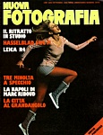NUOVA FOTOGRAFIA del settembre 1980 - Prove di Hasselblad SWC M e Leica R4. Il ritratto in studio, tre Minolta a specchio, la citt al grandangolo...