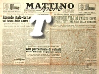 MATTINO SPORT del 9 maggio 1949 - Fausto Coppi vince in solitaria il Giro della Romagna. Al 2 posto si classifica Fiorenzo Magni, con un distacco di 3'50". Terzo Ronconi, ad oltre 6 minuti