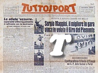 TUTTOSPORT del 16 settembre 1946 - Sergio Maggini vince il Giro del Piemonte