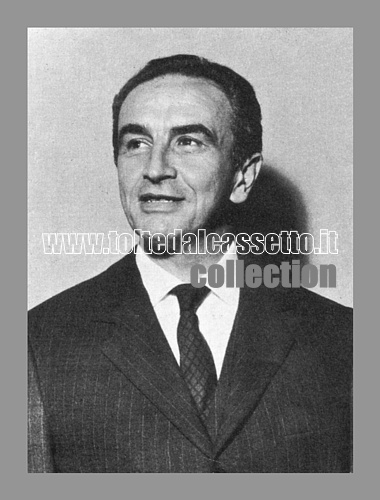 L'avvocato GIUSEPPE PRISCO (Peppino), compianto tifoso eccellente dell'Inter, vice-presidente in varie gestioni della societ, in una foto degli anni '70